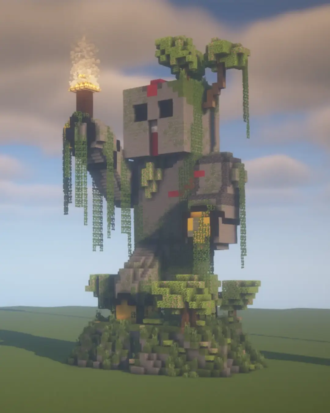 Estatua de Gólem en Minecraft