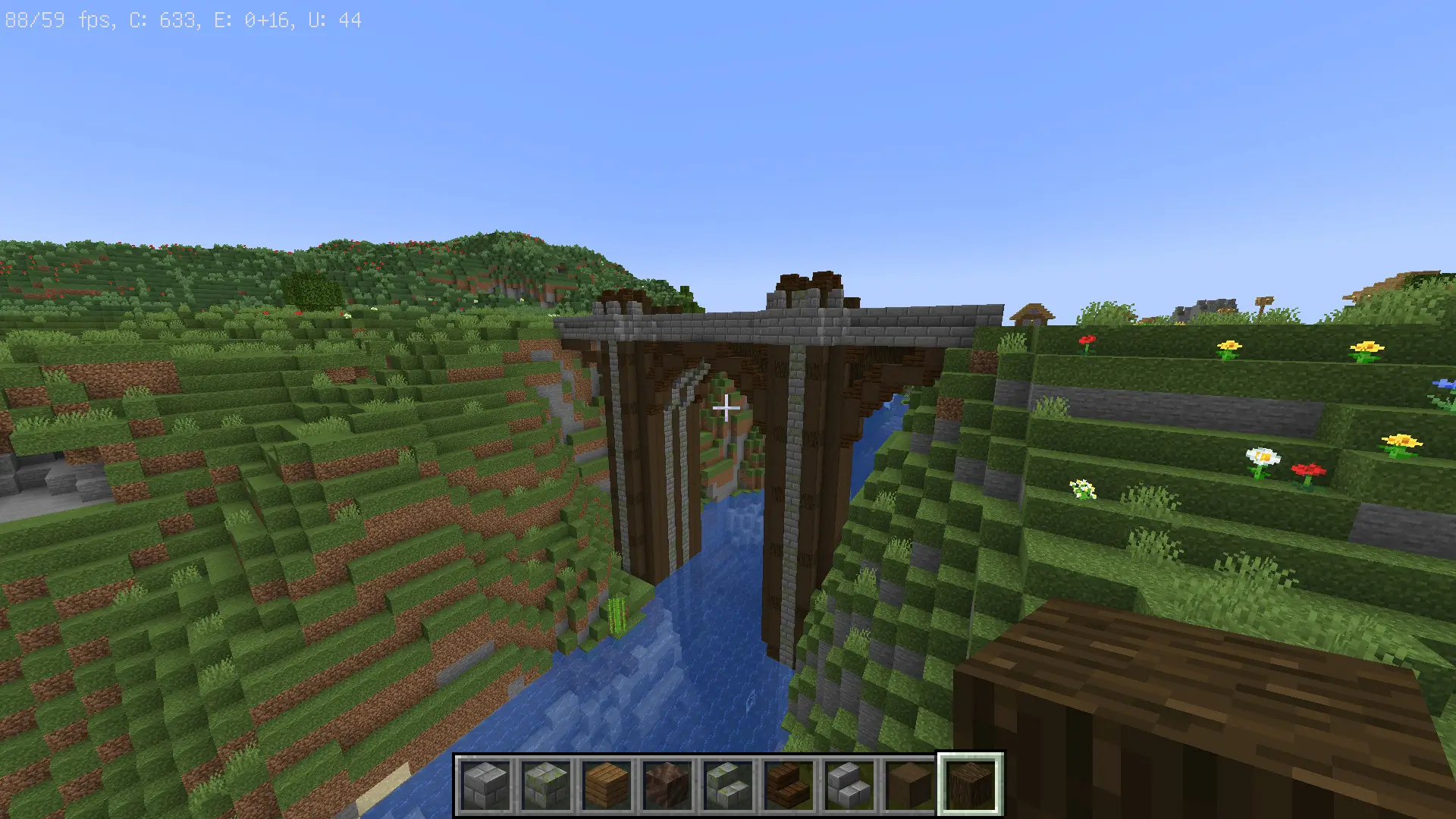 Puente Simple en Minecraft